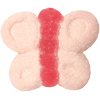 Marshmallow Butterfly Pink Heart Slider
